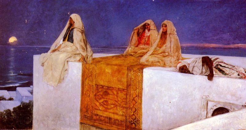 Jean-Joseph Benjamin-Constant Arabian Nights France oil painting art